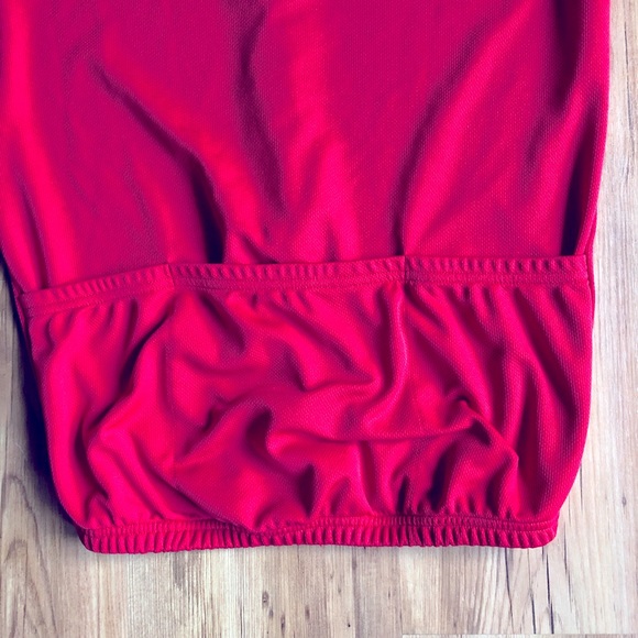 REVI Cycling Jersey Biking Shirt Small Red UNISEX - Picture 4 of 15